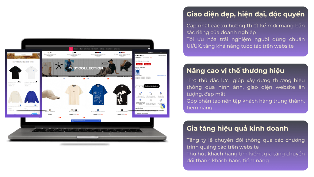 Phát triển website US Collection