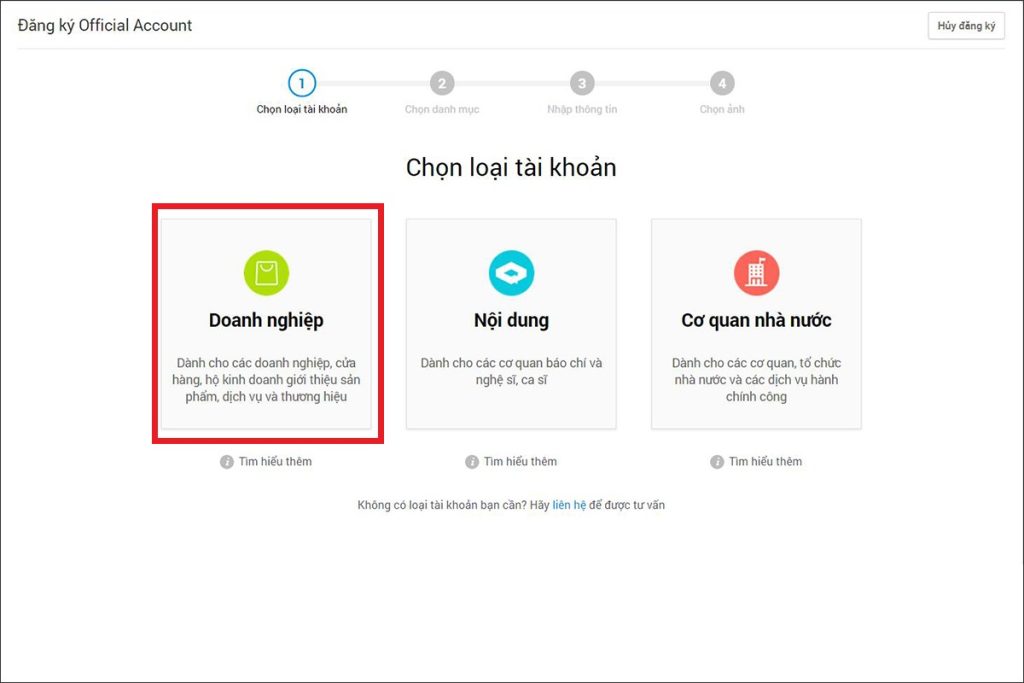 Các hình thức Zalo OA phổ biến hiện nay