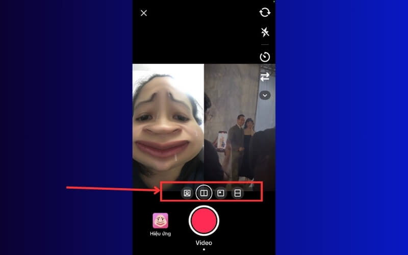 Chọn bố cục hiển thị